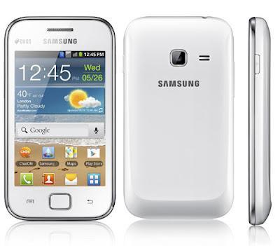 Samsung Galaxy Ace DUOS, con doble SIM