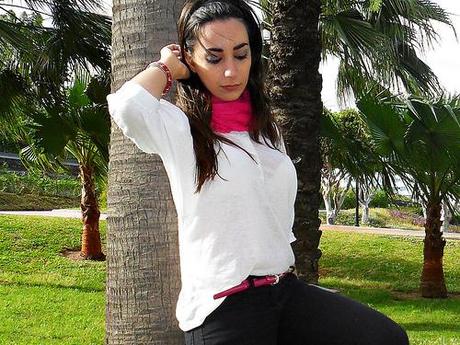 Look of the day: Black & White again Blackwhite_lovelystyle10