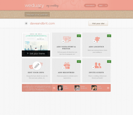 Algo nuevo... Weduary: Tu boda en una red social