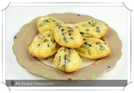 Madeleines con Pepitas de Chocolate