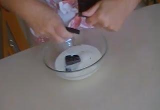 Una Mousse de chocolate Exprés