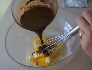 Una Mousse de chocolate Exprés