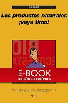 Los productos naturales ¡vaya timo! en e-book!!!