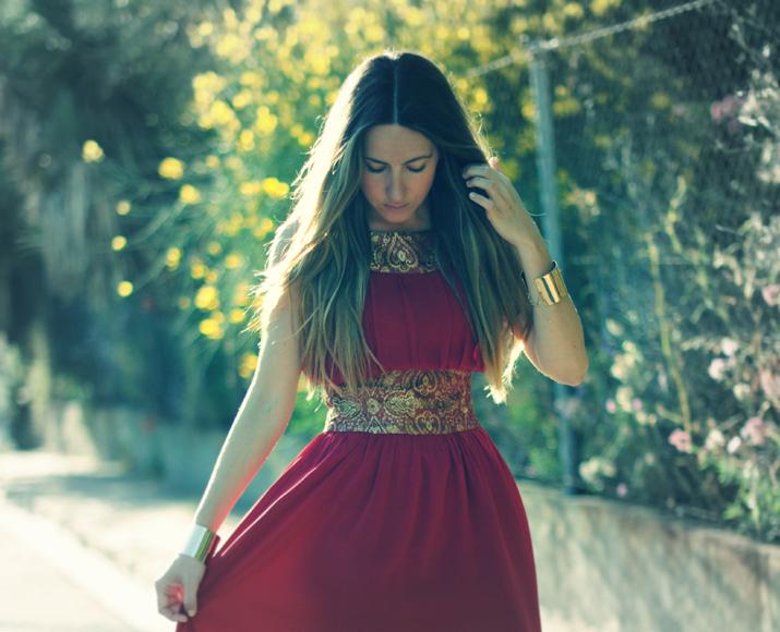 Ceremony in red