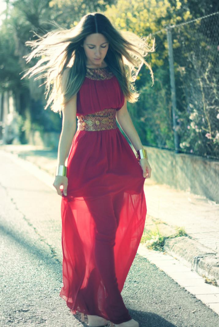 Ceremony in red