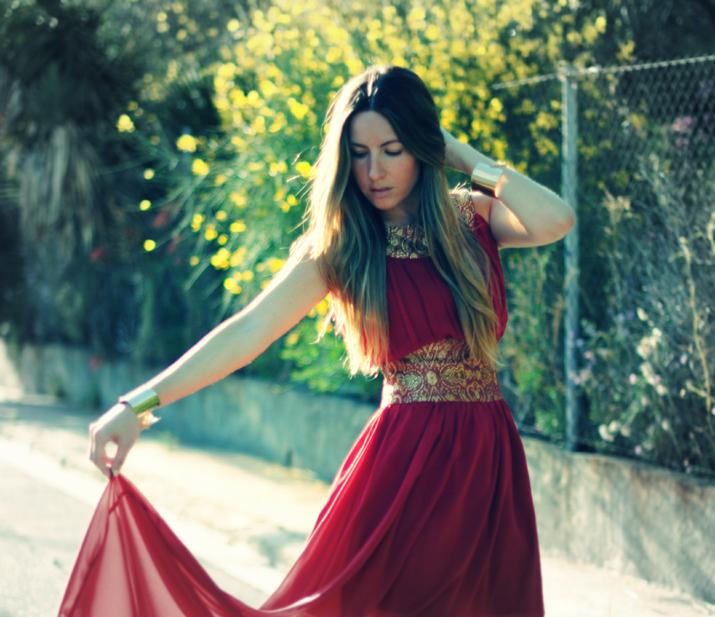 Ceremony in red