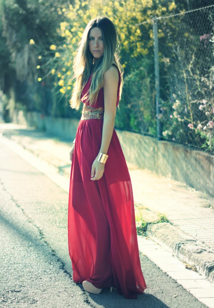 Ceremony in red