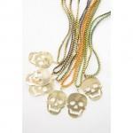 collar calavera bola dorada de Stella Rittwagen 15 euros