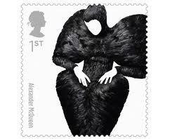 Great British Fashion Stamp Set, Alezander McQueen