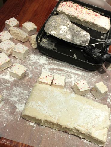 Receta: nubes blancas