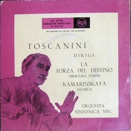 Toscanini EP Toscanini dirige Verdi y Glinka