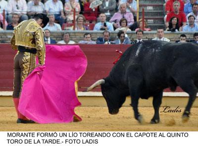 CORDOBA- FERIA DE MAYO 2012: EL CAPOTE DE MORANTE Y POCO MÁS