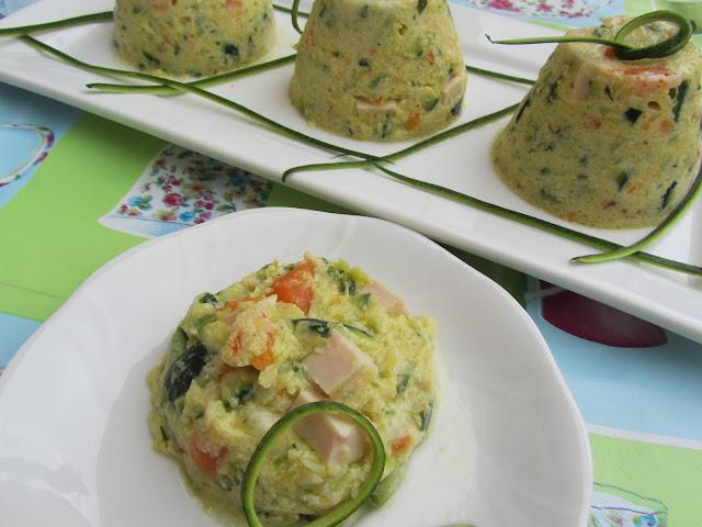 Flanes de verduras