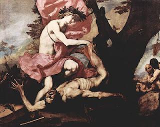 Apolo y Marsias, 1637, de Ribera