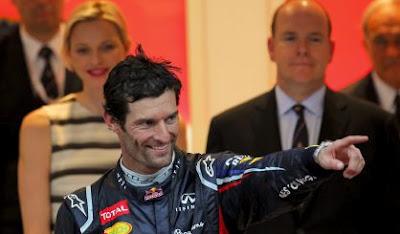 Webber controla una carrera caótica en Mónaco y Alonso lidera el Mundial en solitario