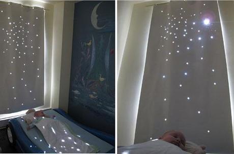 Twinkle Curtain, para dormir con las estrellas