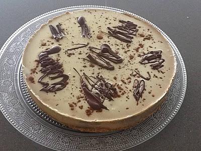 TARTA BOMBON DE BAILEYS CON CHOCOLATE BLANCO