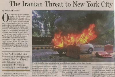 la proxima guerra propaganda guerra contra iran amenaza contra nueva york periodico foto