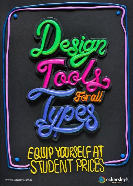 tipografias en posters