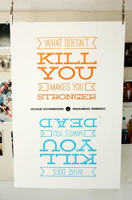 tipografias en posters