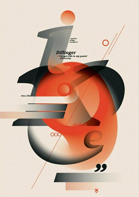 tipografias en posters