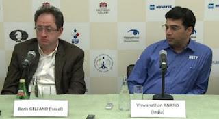 El campeonato del mundial de ajedrez 2012 se decidirá en rápidas