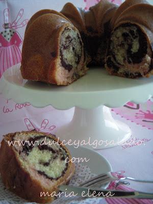 Neapolitan Marble Cake