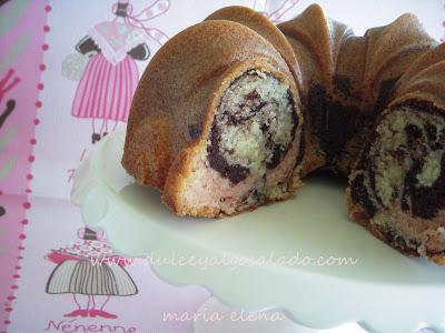 Neapolitan Marble Cake