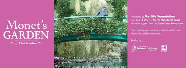 Monet's Garden in NYBG