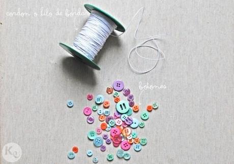 A Kiss of Colour 28-DIY-Servilleteros de botones-materiales/Buttoned napkin rings-materials DIY 28-Servilleteros de botones-materiales/Buttoned napkin rings-materials