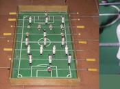 Restaurando futbolín