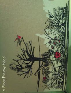 Pintando con tinta china