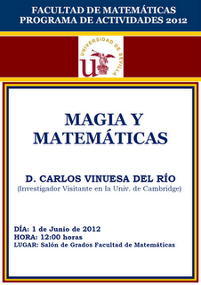 Conferencia: Matemáticas mágicas