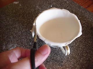 Paso a paso: Hacer una taza de té con pastillaje