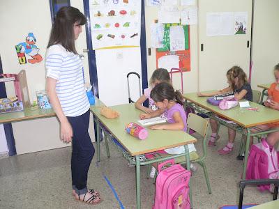 Visita de la escritora Ana Pomares al Colegio Gabriel Miró de Benidorm