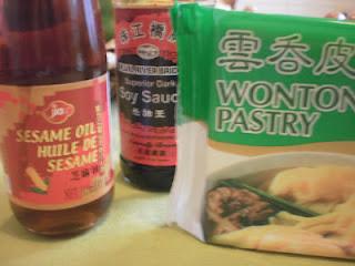 WONTON RELLENOS DE LOMO DE CERDO AL HORNO