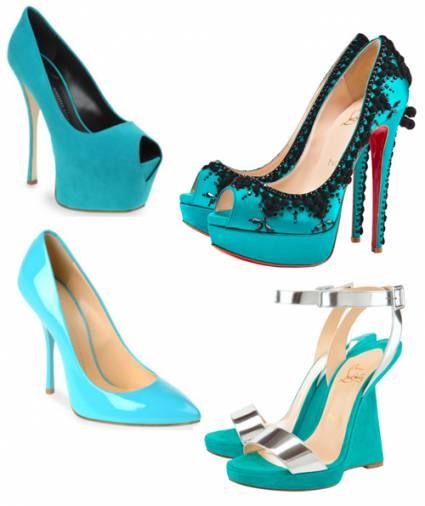 Azul Para Tu Boda; Los Zapatos