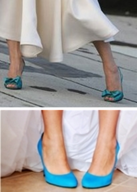 Azul Para Tu Boda; Los Zapatos