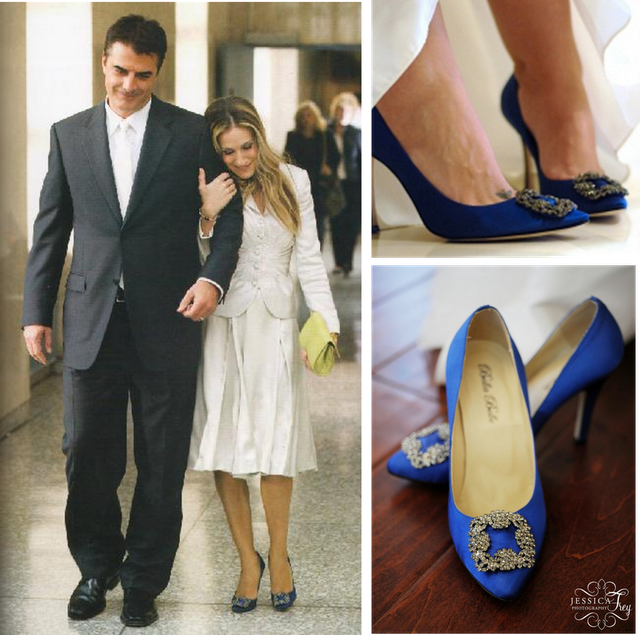 Azul Para Tu Boda; Los Zapatos