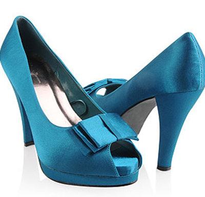 Azul Para Tu Boda; Los Zapatos