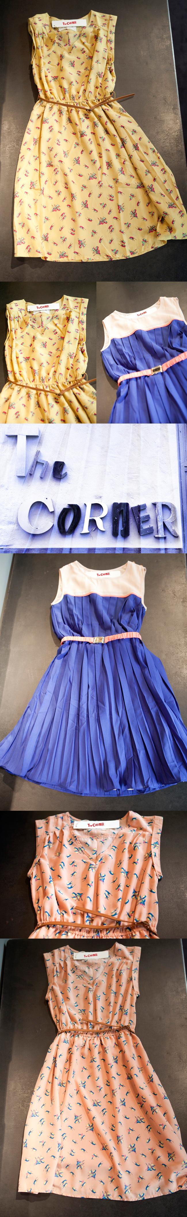 special long dress by the corner