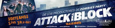 Concurso 3 Blu-rays y 5 DVDs Attack the Block Concurso 3 Blu-rays y 5 DVDs Attack the Block
