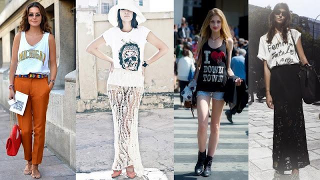 Camisetas con mensajes ♥ STREET STYLE