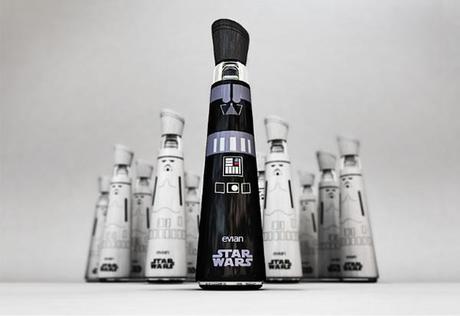 Evian Star Wars Edition :: agua intergaláctica