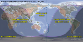 Tránsito de Venus 2012, verlo online.