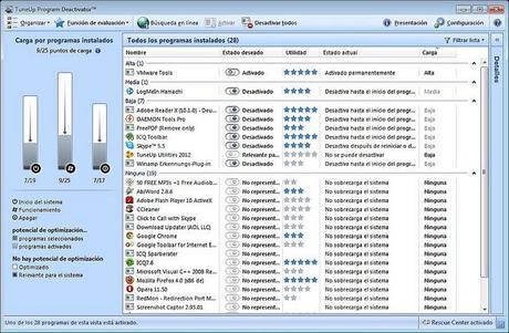 Probamos TuneUp Utilities 2012