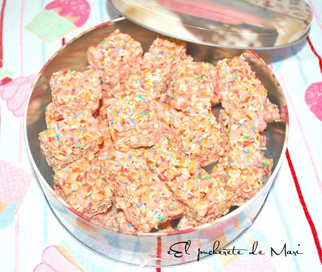 CUADRADITOS CRUJIENTES DE NUBE