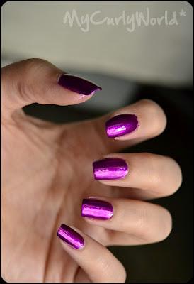 * Esmalte Metallic Fuchsia de Kleancolor... OMG!!