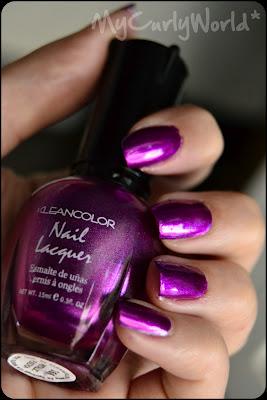 * Esmalte Metallic Fuchsia de Kleancolor... OMG!!