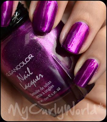 * Esmalte Metallic Fuchsia de Kleancolor... OMG!!